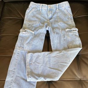 Girls Cargo Jeans